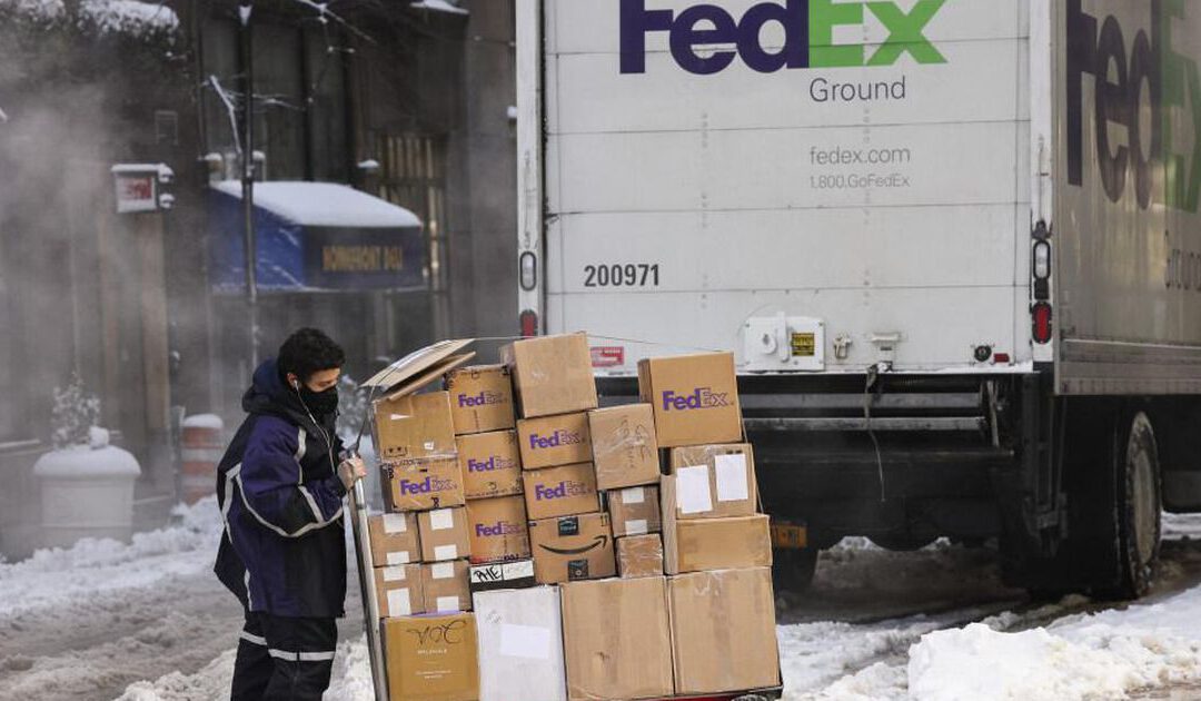 Omzet van pakkettenreus FedEx knalt omhoog