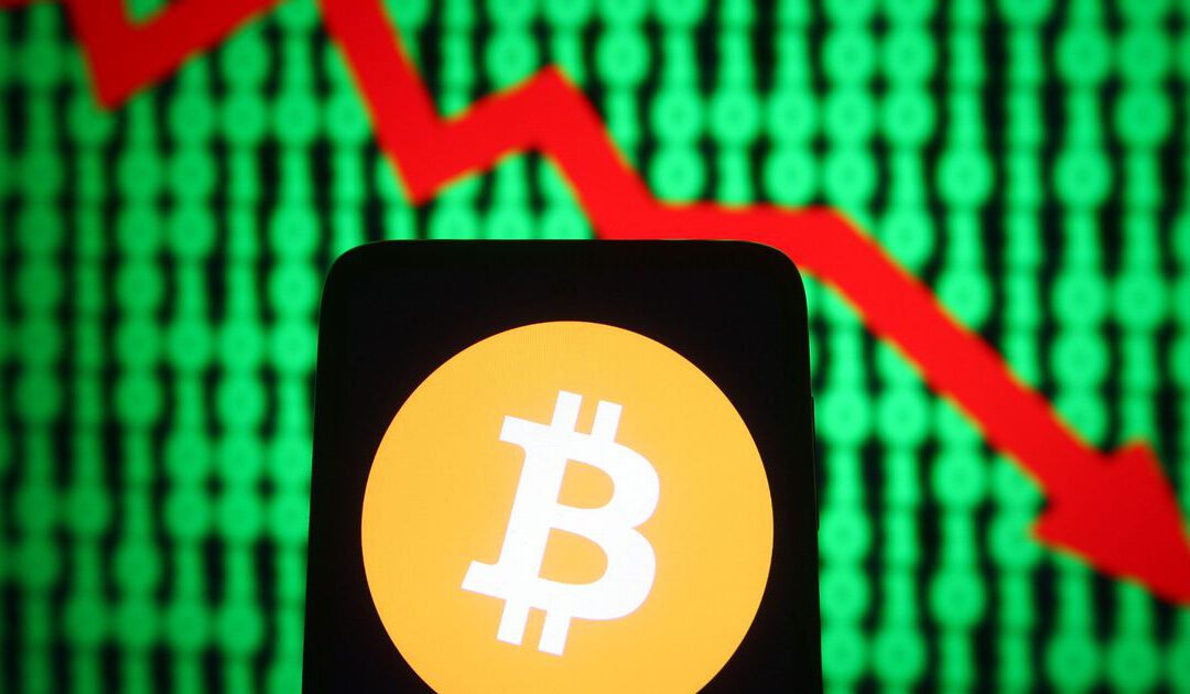 Bitcoin zakt weer hard weg in turbulente week