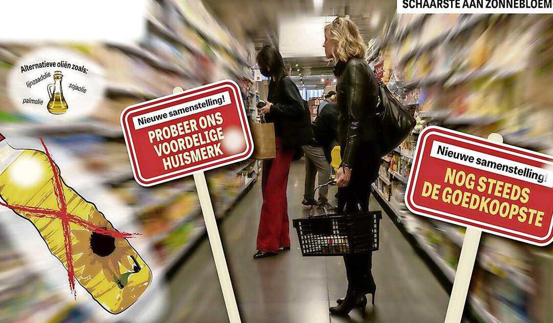 Wie draait op voor rekening van prijsexplosie in supermarkt?