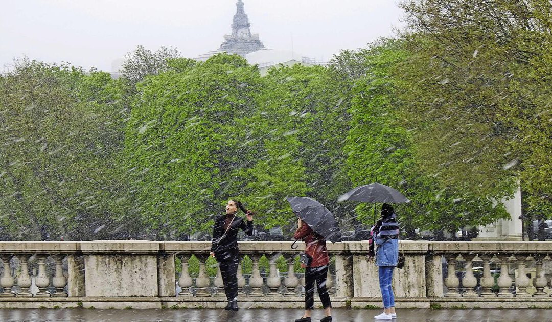 Net nu het sneeuwt: terrasverwarming verboden in Frankrijk