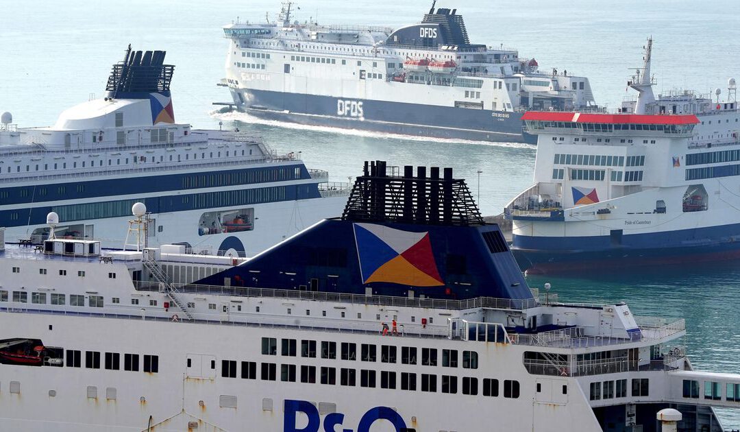 P&O Ferries schrapt overtochten Dover-Calais met Pasen