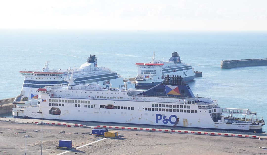 P&O Ferries schort alle overtochten Dover-Calais op tot vrijdag